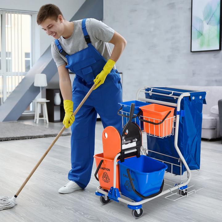 Immagine prodotto Homcom Carrello per la pulizia (1 pz.)
