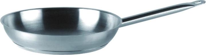 Piazza Padella di base (32 cm, Padella per friggere, Acciaio inossidabile)