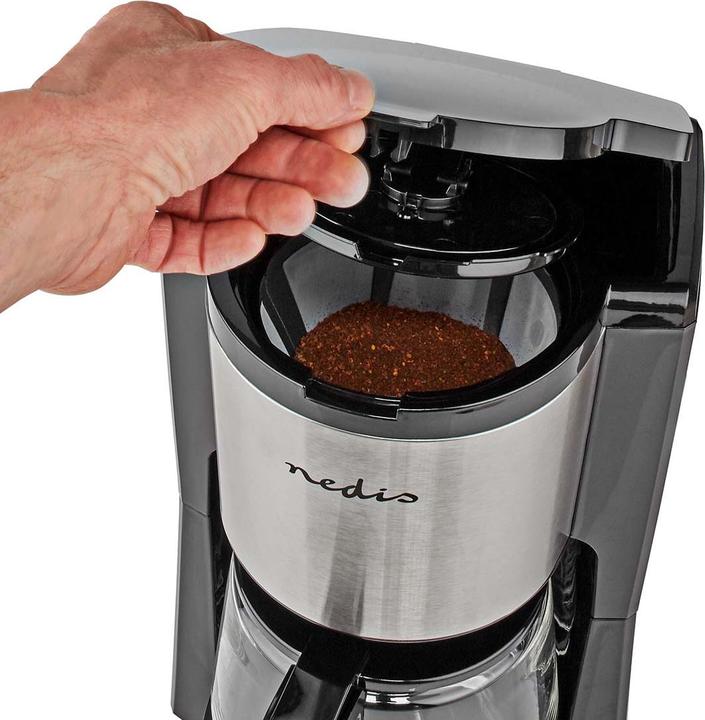 Actual product image Nedis Coffee maker | max. capacity: 1.5 l | number of cups at once: 12 | Keep warm | Black (EU plug)