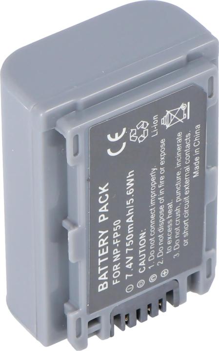 Immagine prodotto Sony Batteria NP-FP50, serie DCR-HC, DCR-DVD (Accumulatore di carica elettrica)