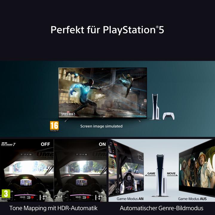 Produktbild Sony K-65XR70AEP (65", Bravia 7, Mini-LED, 4K, 2024)