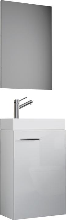 Produktbild VCM 3 tlg. Gäste WC Waschplatz Waschtisch Slito Spiegel