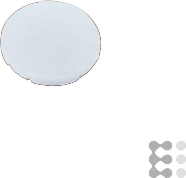 Productafbeelding Eaton 216422 Sleutelplaatje, vlak wit, blanco