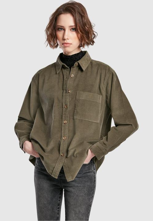 Actual product image Urban Classics Long sleeve shirt Corduroy Oversized (M)
