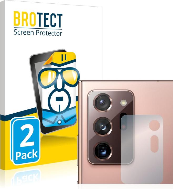 Produktbild BROTECT Schutzfolie Displayschutz Klar (2 Stück, Samsung Galaxy Note 20 Ultra)