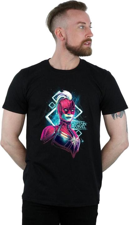 Actual product image Mens Captain Neon Warrior T-Shirt (L)