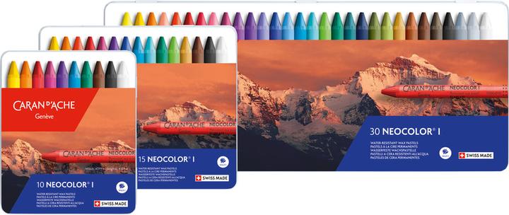 Produktbild Caran d'Ache Neocolor I Metallschachtel (Multicolor, 30 x)