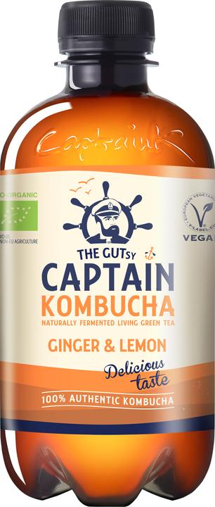 Produktbild Gutsy Captain Kombucha Gingembre Citron (1 x 40 cl)