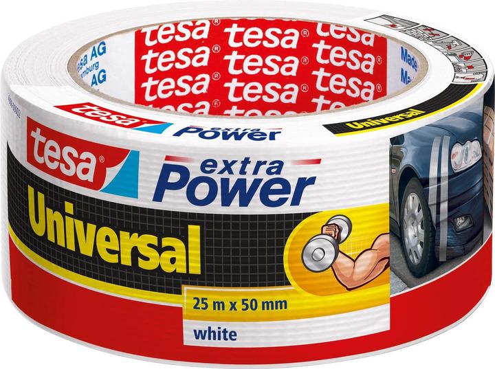 Actual product image tesa EXTRA POWER UNIVERSAL fabric tape, fabric-reinforced duct tape (50 mm)