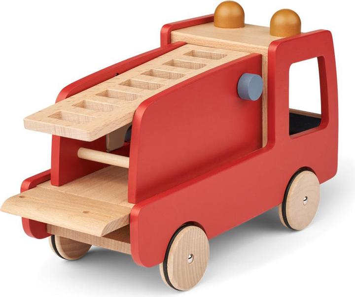 Actual product image Liewood Fire Truck Eigil Classic Navy Multi Mix