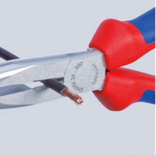 Image du produit Knipex Pince demi-ronde avec tranchant (200 mm)