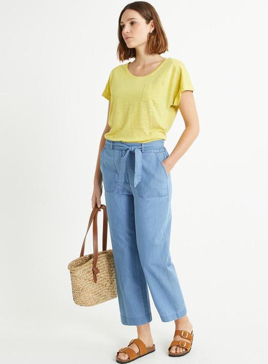Immagine prodotto Anne Weyburn Pantaloni larghi in denim chiaro (XS)
