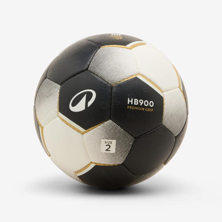 Produktbild Kipsta Handball Grösse 2 - H900 weiss/schwarz (2)