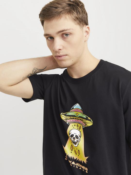 Actual product image Jack & Jones Joranatomy Skull Tee Ss Crew Neck Ln (XS)