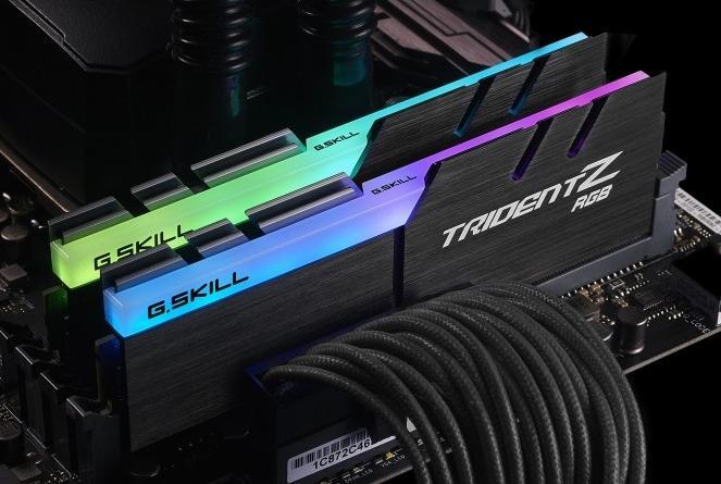 Immagine prodotto G.Skill Trident Z RGB (for AMD) (2 x 8GB, 3600 MHz, DDR4-RAM, DIMM)