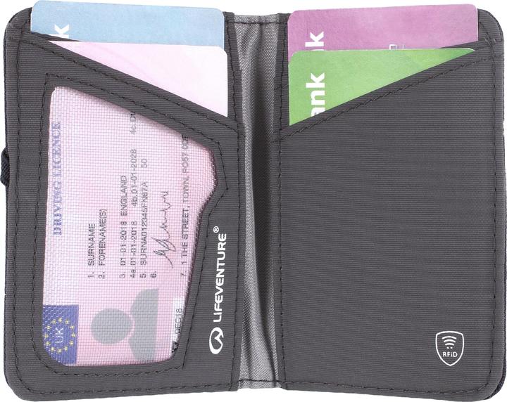 Produktbild Lifeventure RFID Card Wallet, Recycled, Navy Blue