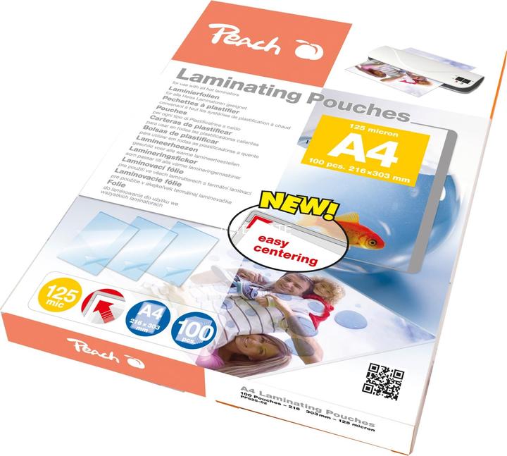 Image du produit Peach Pp525-02 (A4, 100 pièce(s), 125 µm)