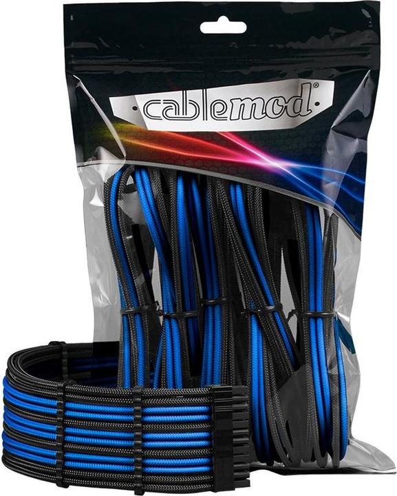 Actual product image CableMod Pro ModMesh 12VHPWR Cable Extension Kit - black/blue