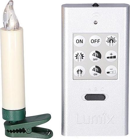 Produktbild Krinner LED Christbaumkerze Superlight Starter-Set (12 x)