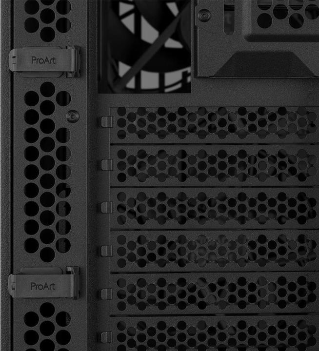 Actual product image ASUS Case PROART PA401 WOOD TG PWM BLACK (ATX)