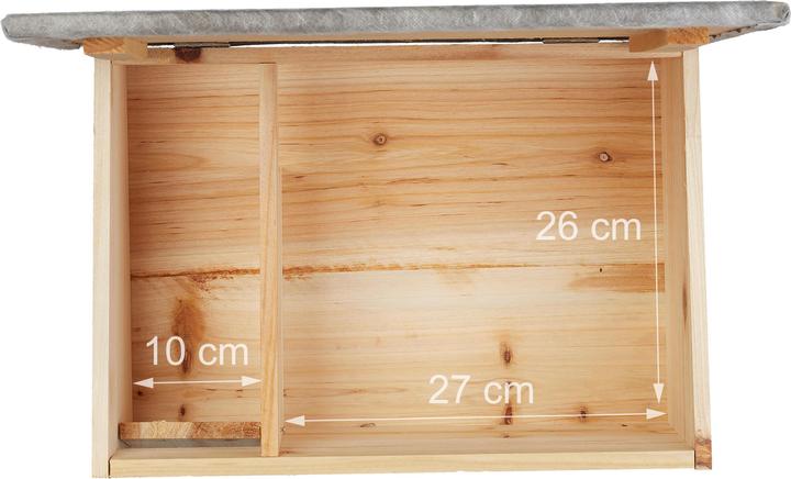 Image du produit Relaxdays Maison pour hérisson résistant à l'hiver