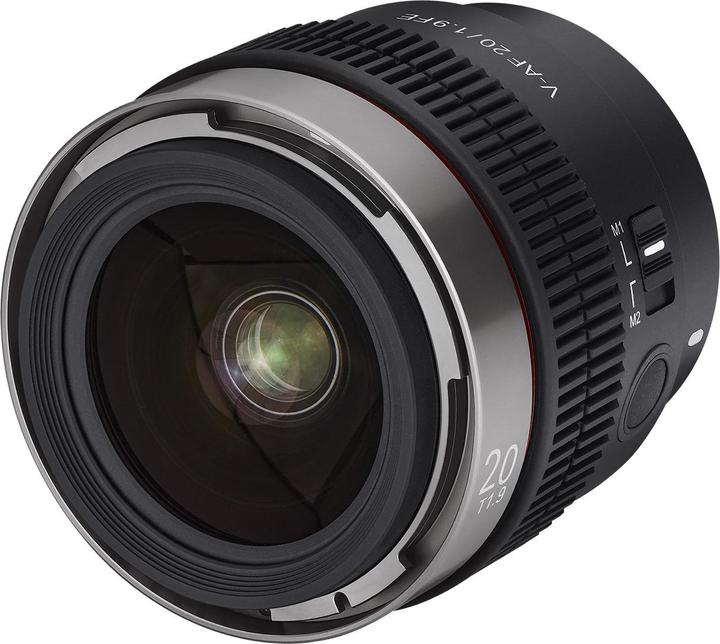 Actual product image Samyang V-AF 20mm F1.9 Sony E-mount (Sony E, full size, APS-C / DX)