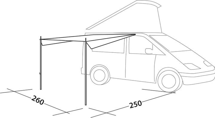 Produktbild Easy Camp Canopy (Tarp, 2.40 kg)