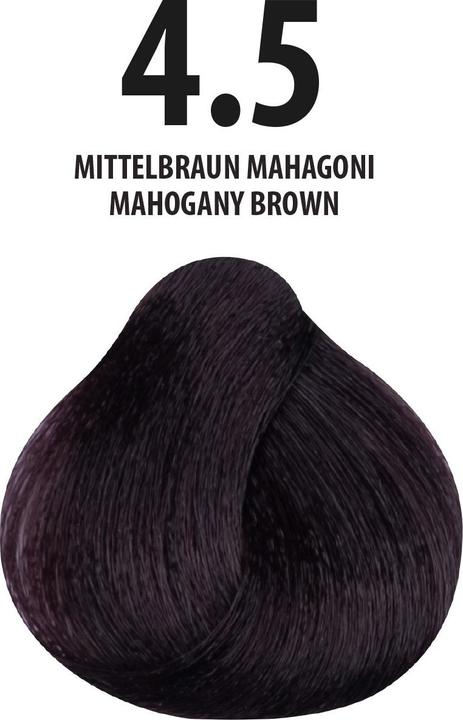 Actual product image FemMas 4.5) Hair Color Medium Brown Mahogany 100ml (Mıttel brown mahogany 100ml)