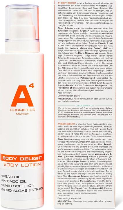 Image du produit A4 Health and Beauty Body Delight Lait pour le corps (Lotion pour le corps, 200 ml)