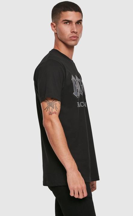 Actual product image Merchcode ACDC Back In Black Tee - 7068 (4XL)