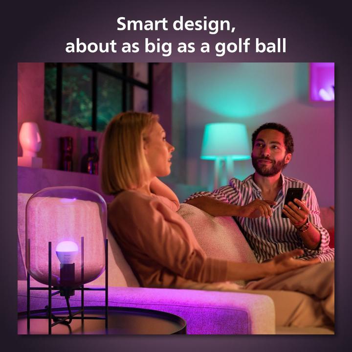 Actual product image Philips Hue White & Color Ambiance Chandelier (E14, 5.10 W, 470 lm, 1 x, F)