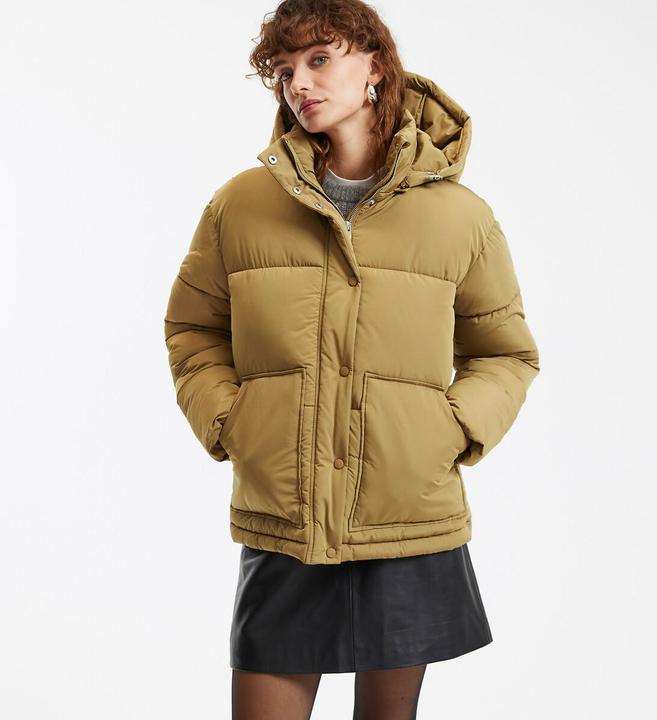 Produktbild La Redoute Collections Kurze Steppjacke mit Kapuze (38)