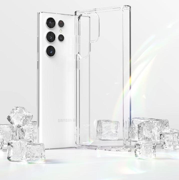 Immagine prodotto Screenguard Custodia trasparente in TPU ultra flessibile (Samsung Galaxy S22 Ultra)
