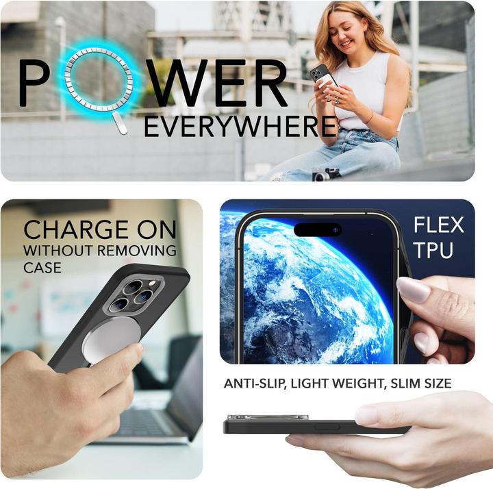 Image du produit Nalia Étui en silicone transparent clair (Apple iPhone 14 Pro)