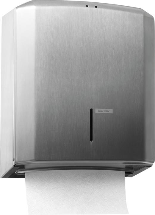 Actual product image Katrin Folded towel dispenser Stainless Steel