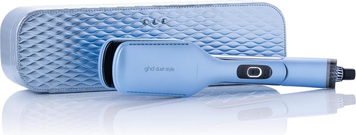 Produktbild ghd Iced Luxe Collection - Duet Style Limited Edition - 2-in-1 Hot Air Styler In Icy Blue (Glätteisen)