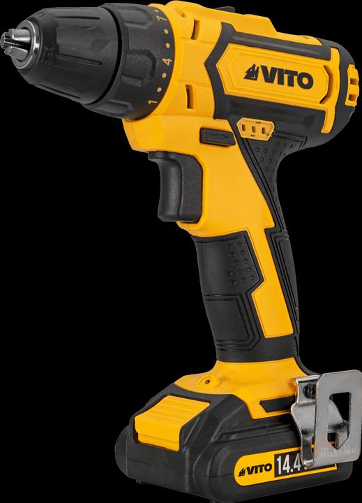 Image du produit VITO Perceuse-Visseuse Sans Fil L14,4V (Fonctionnement sur batterie)