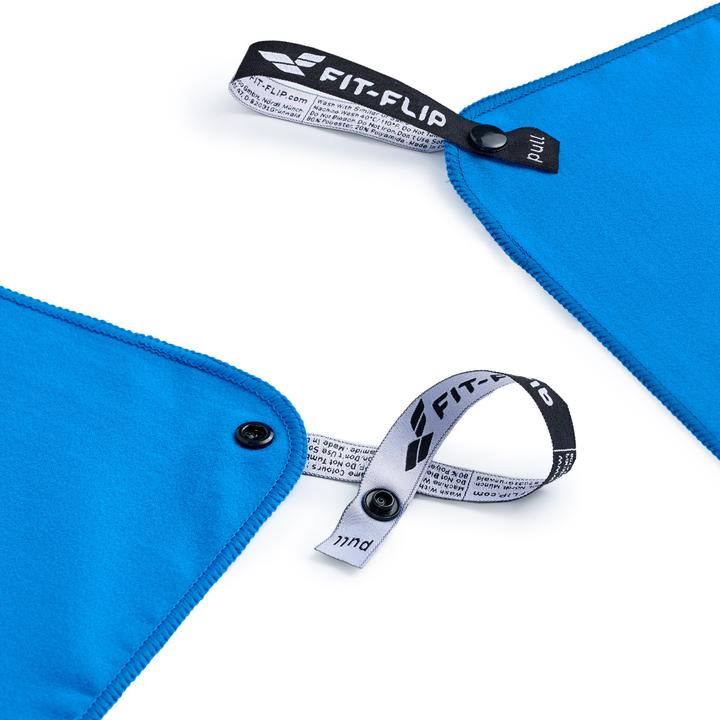 Fit-Flip Mikrofaser Handtuch schnelltrocknend mit Tasche 70x140cm (70 x 140 cm)