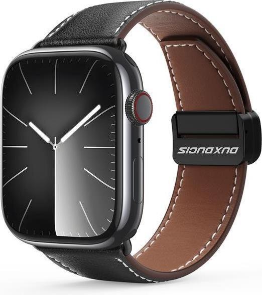 Dux Ducis YA Bracelet (38 mm, 40 mm, 41 mm, Cuir véritable, Apple Watch Series 1, Apple Watch Series 2, Apple Watch Series 3, Apple Watch Series 4, Apple Watch Series 5, Apple Watch Series 6, Apple Watch Series 7, Apple Watch Series 8, Apple Watch Series 9, Apple Watch SE)