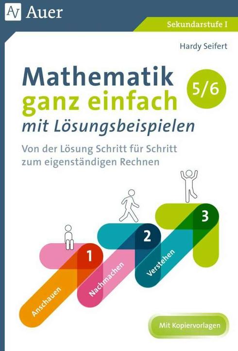 Actual product image Mathematik ganz einfach mit Lösungsbeispielen 5-6 (German, Hardy Seifert, 2018)