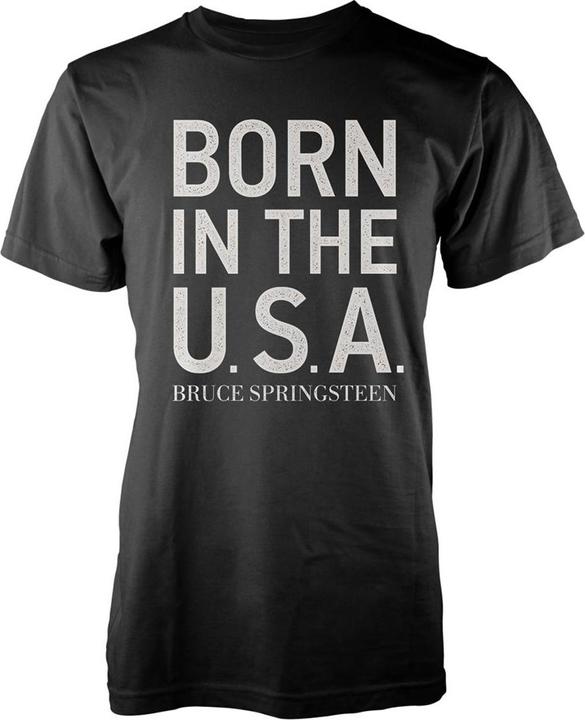 Actual product image Universal Textiles TShirt Adults Born in the USA (XL)