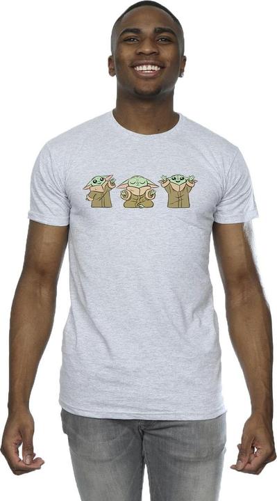Produktbild Star Wars The Mandalorian Grogu Poses TShirt (S)