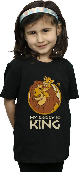 Image du produit Disney - T-shirt THE LION KING MY DADDY IS KING - Fille (128)