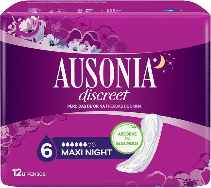 Produktbild Ausonia Discreet Maxi Damenbinden 12 Stück