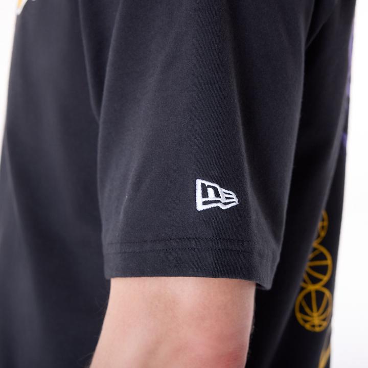 Produktbild New Era NBA Shirt - GRAPHIC Los Angeles Lakers schwarz - L (L)
