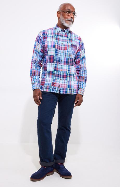 Actual product image Joe Browns Casual Mixed Check Long Sleeve Shirt (S)