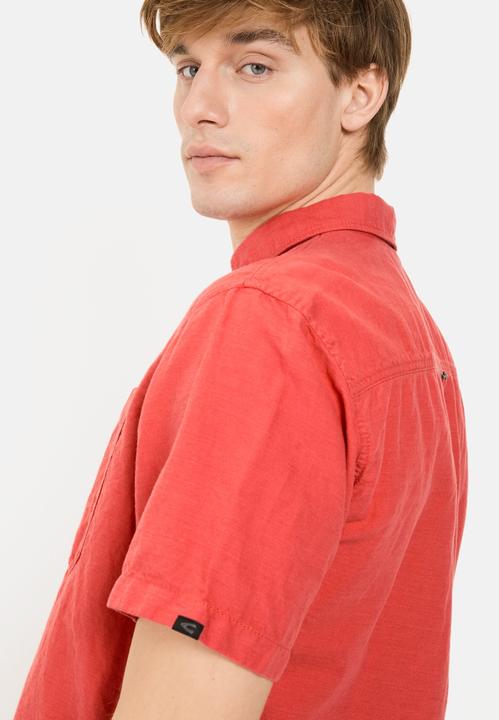 Image du produit Camel Active Kurzarmhemd aus einem Baumwoll-Leinenmix (5XL)