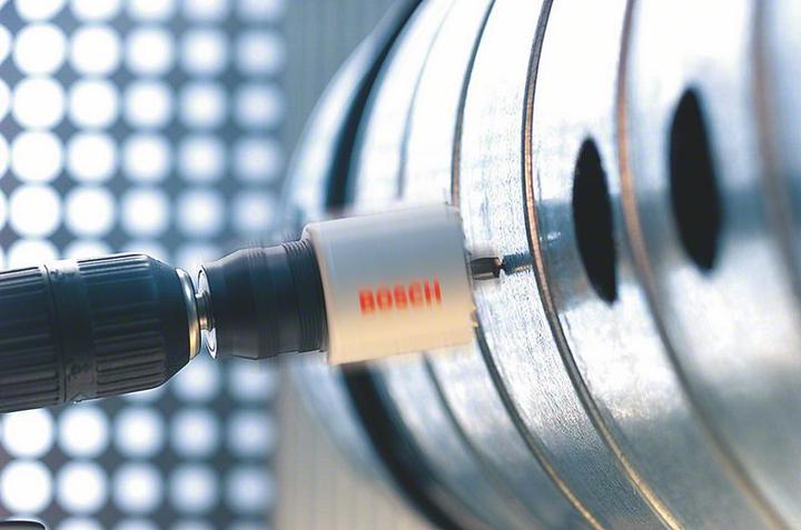 Produktbild Bosch Professional Zubehör 14-teiliges Universal-Set, 2 Lochsägen Progressor for Wood&Metal (20 mm, 22 mm, 25 mm, 32 mm, 35 mm, 40 mm, 44 mm, 76 mm, 60 mm, 68 mm, 51 mm)