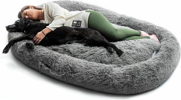 Actual product image InnovaGoods Dog bed for humans | Human Dog Bed XXL Grey