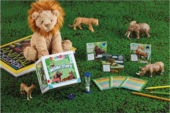 Produktbild Brainbox Brain Box- Wilde Tiere (Deutsch)